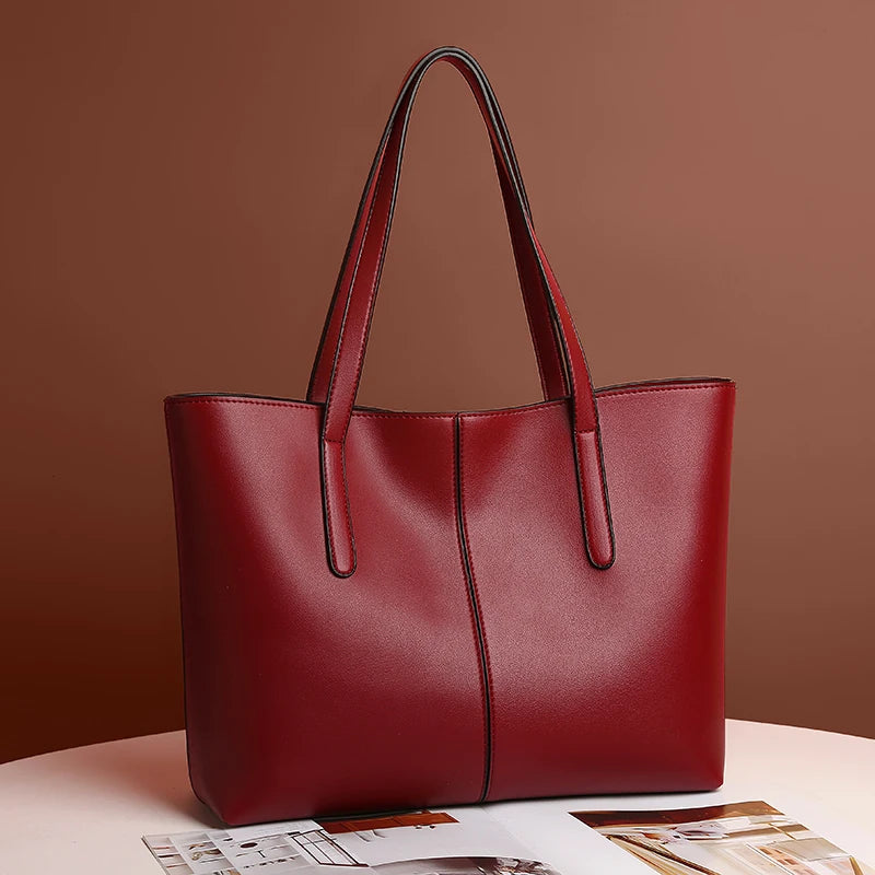 Sac à main en cuir PU pour femme, grande capacité, haute qualité